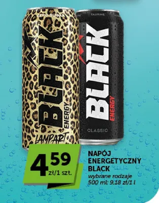Napój energetyczny Black Energy Lampart promocja w ABC