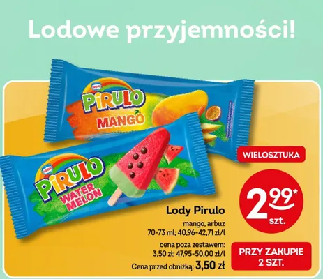 Lody mango promocja w Żabka