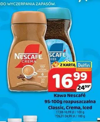 Kawa rozpuszczalna Nescafé Classic promocja w Delfin