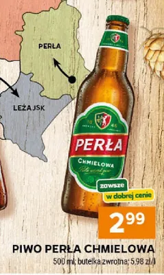Piwo Perła chmielowa promocja w Stokrotka