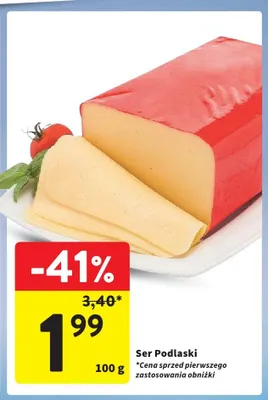 Ser Podlaski promocja w Intermarche