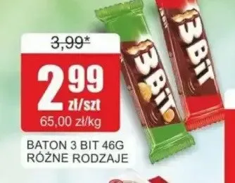 Baton 3 Bit promocja w Bingo