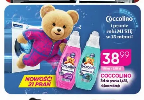 Żel do prania Coccolino promocja w Drogerie Koliber