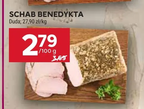 Schab Benedykta Duda promocja w Stokrotka