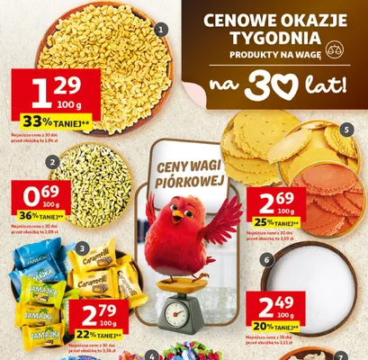 Cukierki Jamajka, Jamajka biała, Jamajka banan-mango, pistacjowa, brownie lub caramelli luzem lub w opakowaniu promocja w Auchan