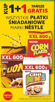 Płatki śniadaniowe  wszystkie rodzaje promocja w Kaufland