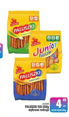 Paluszki Lajkonik promocja w Tomi Markt