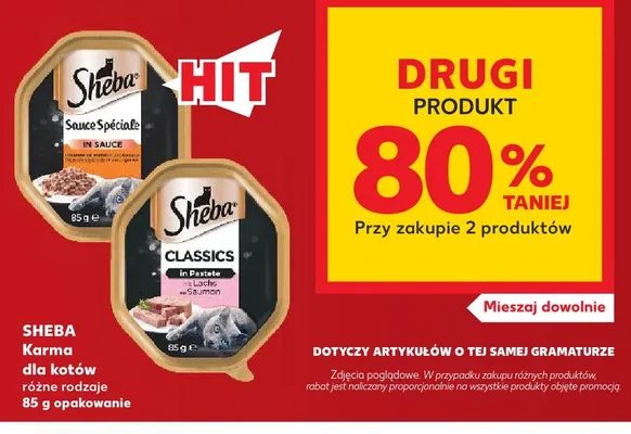 Karma dla kotów Sheba promocja w Kaufland