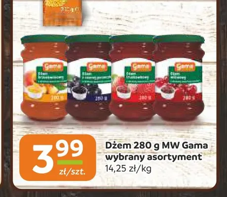 Dżem truskawkowy MW Gama promocja w Gama
