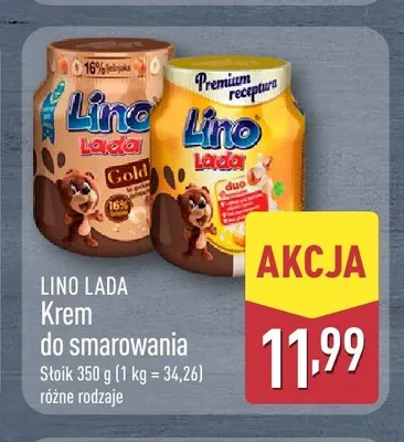 Krem do smarowania Lino Lada Duo promocja w Aldi