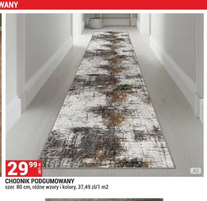 Chodnik podgumowany szer. 80 cm promocja w Merkury Market