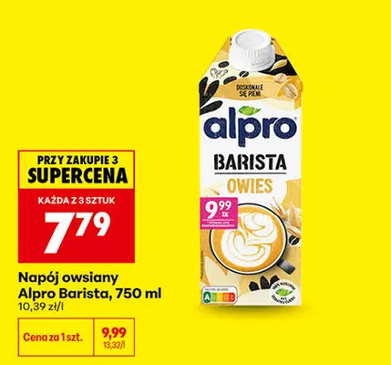 Napój owsiany Alpro Barista promocja w Biedronka