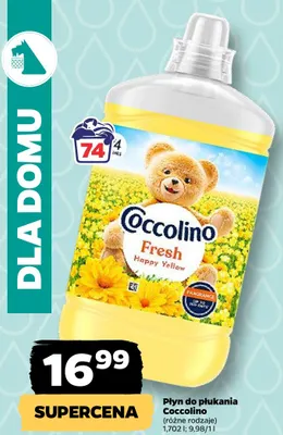 Płyn do płukania Coccolino promocja w Netto