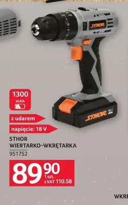 Wiertarko-wkrętarka Sthor promocja w Selgros