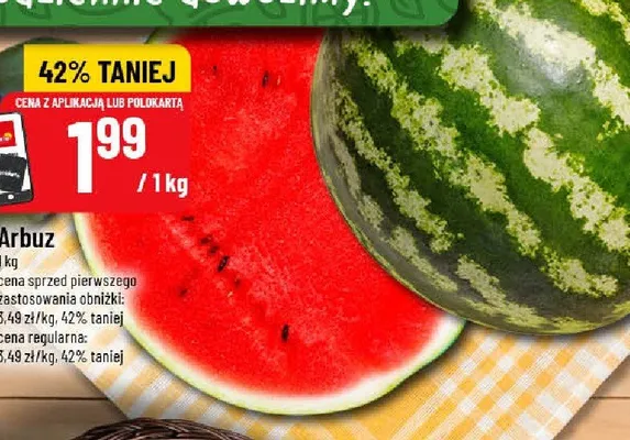 Arbuz promocja w POLOmarket