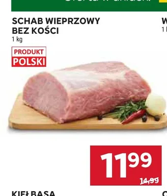 Schab wieprzowy bez kości promocja w Stokrotka