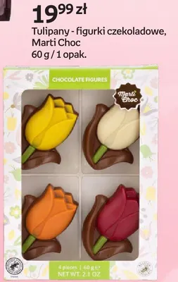 Tulipany - figurki czekoladowe promocja w Empik