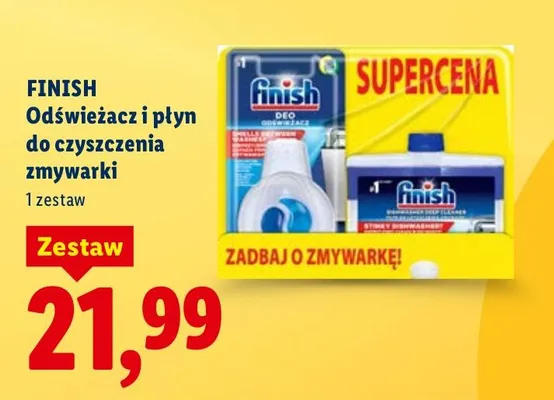 Odświeżacz i płyn do czyszczenia zmywarki promocja w Lidl