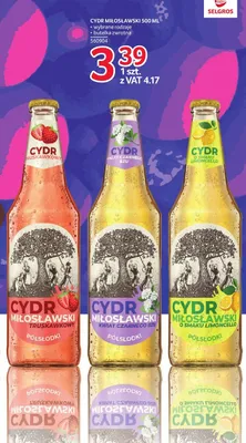 Cydr Miłosławski promocja w Selgros