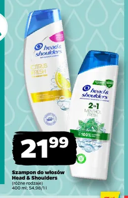 Szampon do włosów Head & Shoulders Citrus Fresh promocja w Netto