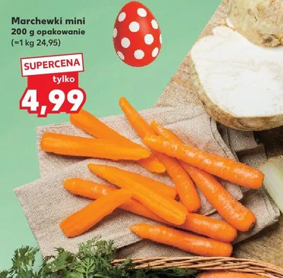 Marchewki mini promocja w Kaufland
