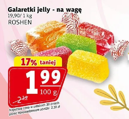 Galaretki jelly - na wagę promocja w Prim Market