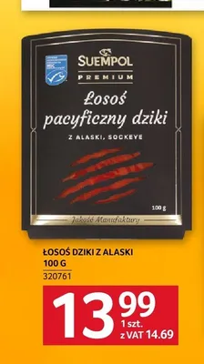Łosoś dziki z Alaski Suempol promocja w Selgros