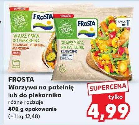 Warzywa na patelnię różne rodzaje promocja w Kaufland