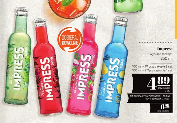 Napój alkoholowy Impress Mojito promocja w POLOmarket