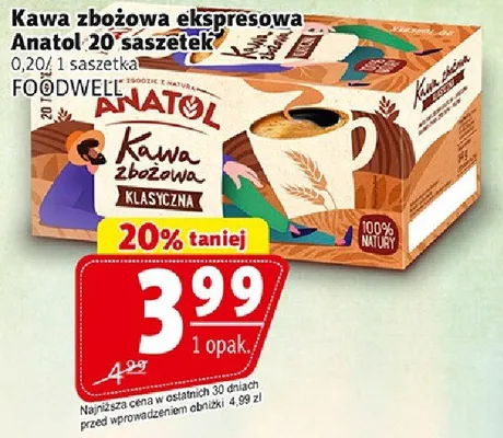 Kawa zbożowa ekspresowa klasyczna promocja w Prim Market
