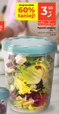 Pojemnik zakręcany 1 l promocja w Dealz