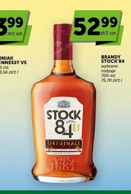 Brandy Stock '84 Originale promocja w Euro Sklep