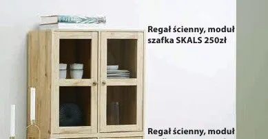 Regał ścienny moduł szafka SKALS promocja w Jysk