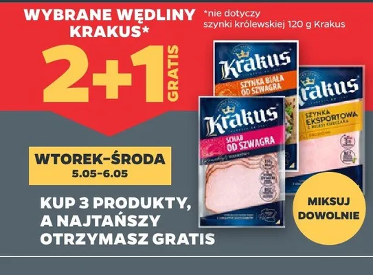 Wędliny Krakus promocja w Netto