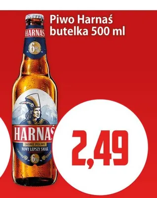 Piwo Harnaś promocja w Kupiec