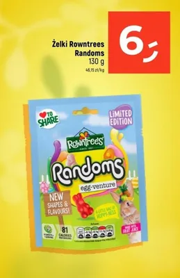 Żelki Randoms promocja w Dealz