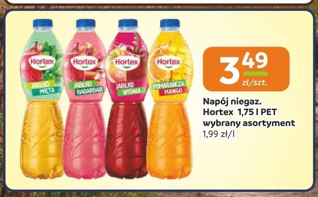 Napój niegazowany Hortex promocja w Gama