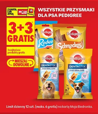 Przysmaki dla psa Pedigree Rodeo promocja w Biedronka