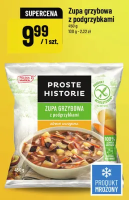 Zupa grzybowa z podgrzybkami Proste Historie promocja w POLOmarket