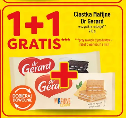 Ciastka Mafijne Dr Gerard promocja w POLOmarket