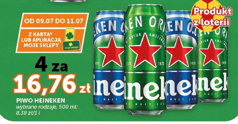Piwo bezalkoholowe Heineken promocja w ABC