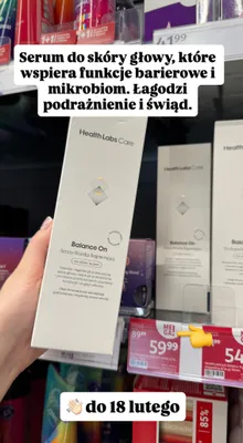 Serum-wcierka regenerująca Balance On do skóry głowy promocja w Rossmann