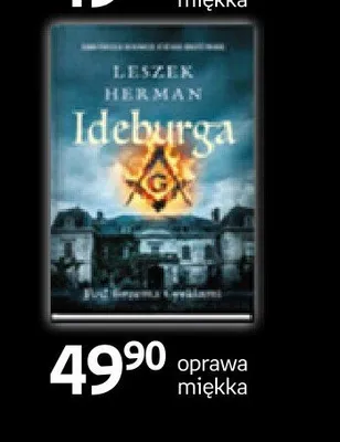 Książka Ideburga Leszek Herman oprawa miękka promocja w Empik