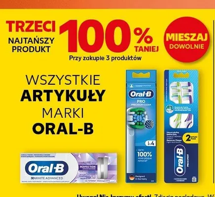 Artykuły marki ORAL-B promocja w Kaufland