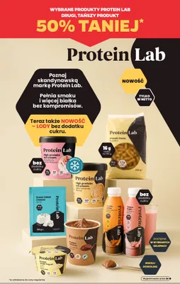 Napój Protein Lab Protein Shake salted caramel flavour promocja w Netto