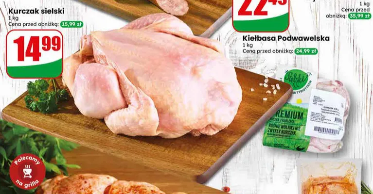 Kurczak sielski promocja w Dino