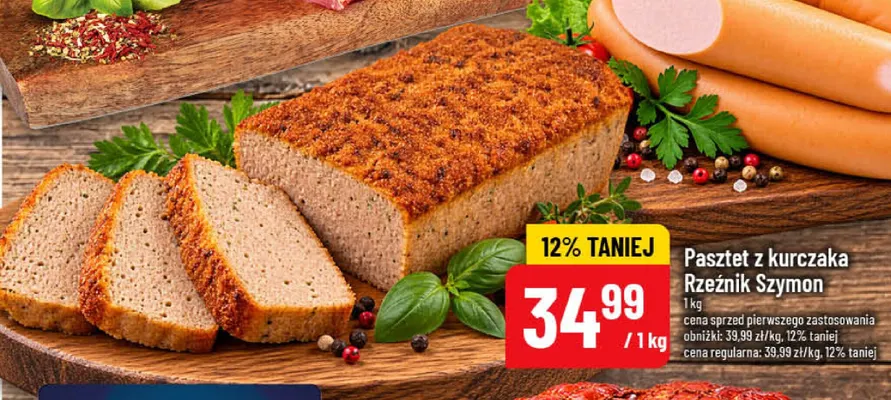 Pasztet z kurczaka Rzeźnik Szymon promocja w POLOmarket