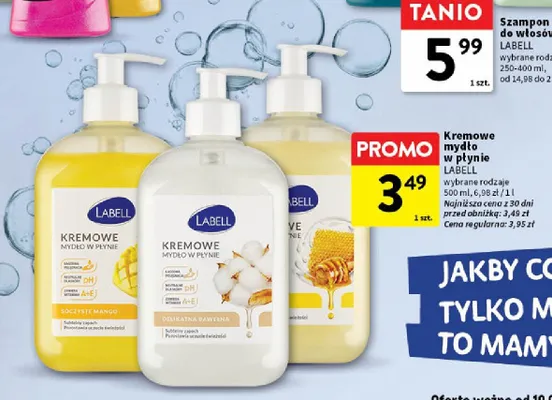 Kremowe mydło w płynie wybrane rodzaje promocja w Intermarche
