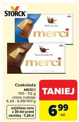 Czekolada Milk Chocolate promocja w Carrefour