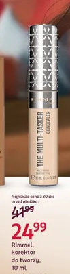 Korektor do twarzy Rimmel The Multi-Tasker Concealer promocja w Rossmann